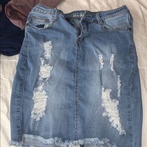 JEAN SKIRT